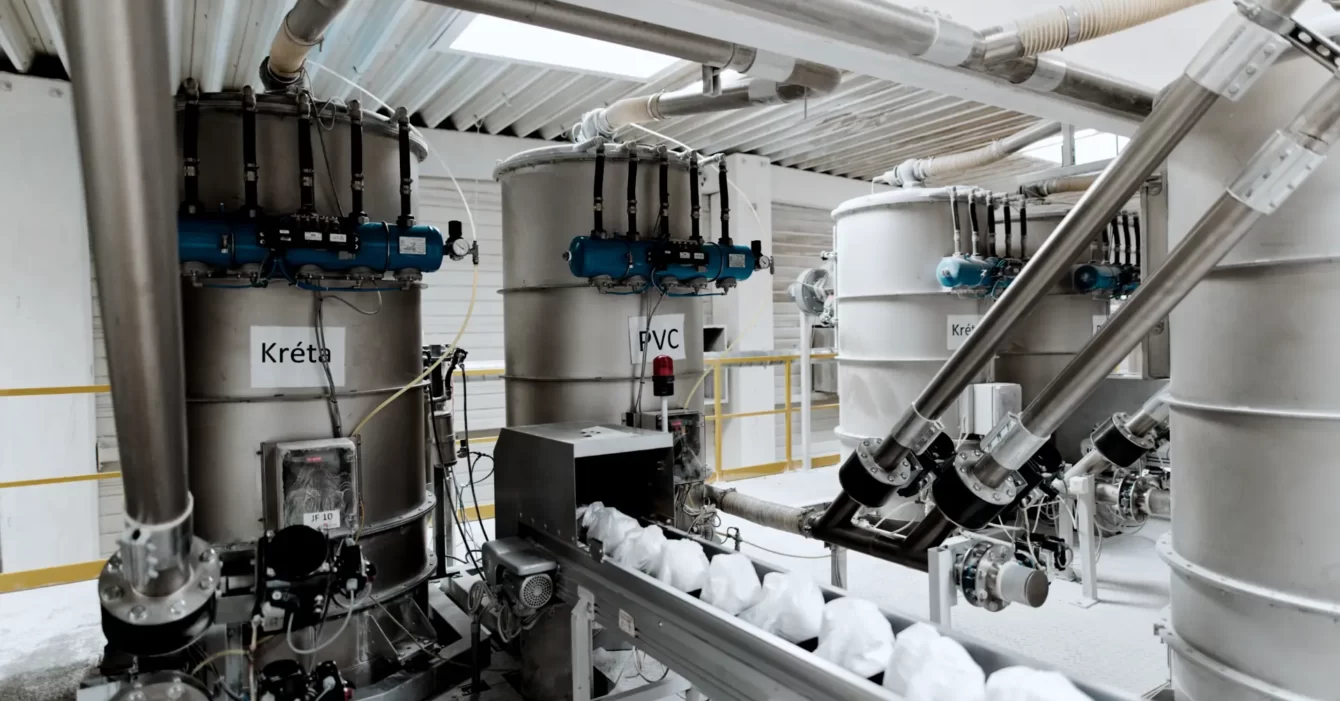 Automatic PVC dosing system