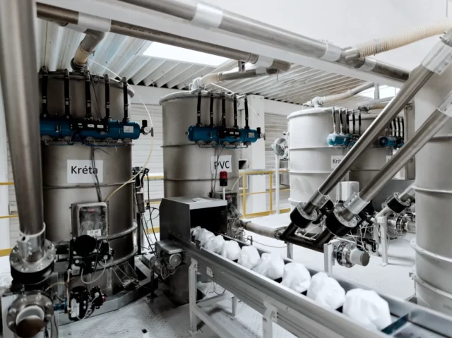 Automatic PVC dosing system
