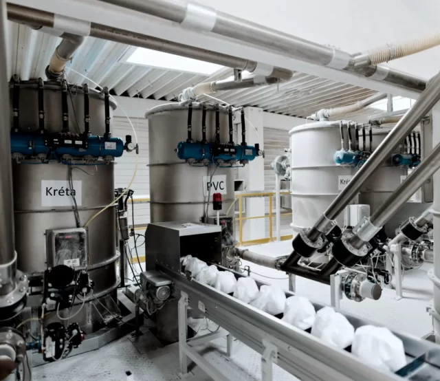 Automatic PVC dosing system