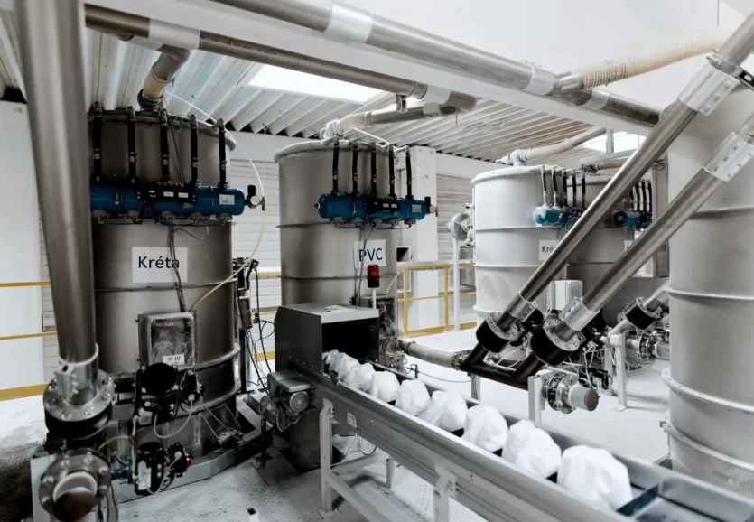 Automatic PVC dosing system