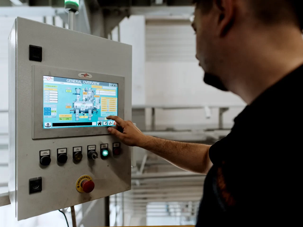 Digitally controlled PVC production technology